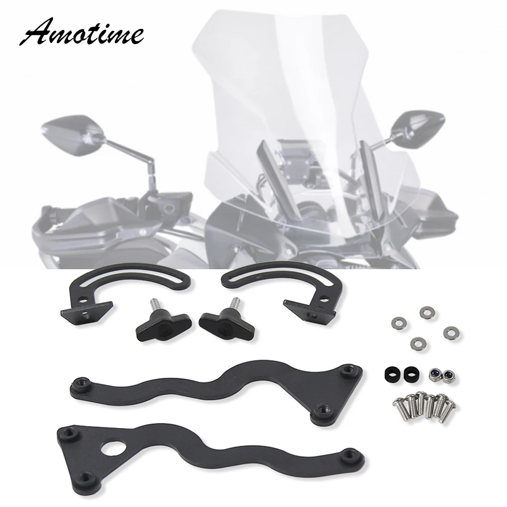 Windshield Support Holder Windscreen Strengthen Bracket Kits For BMW R1250GS R 1200GS LC/ADV 2014 -2019 R1200GS Adventure 13-19