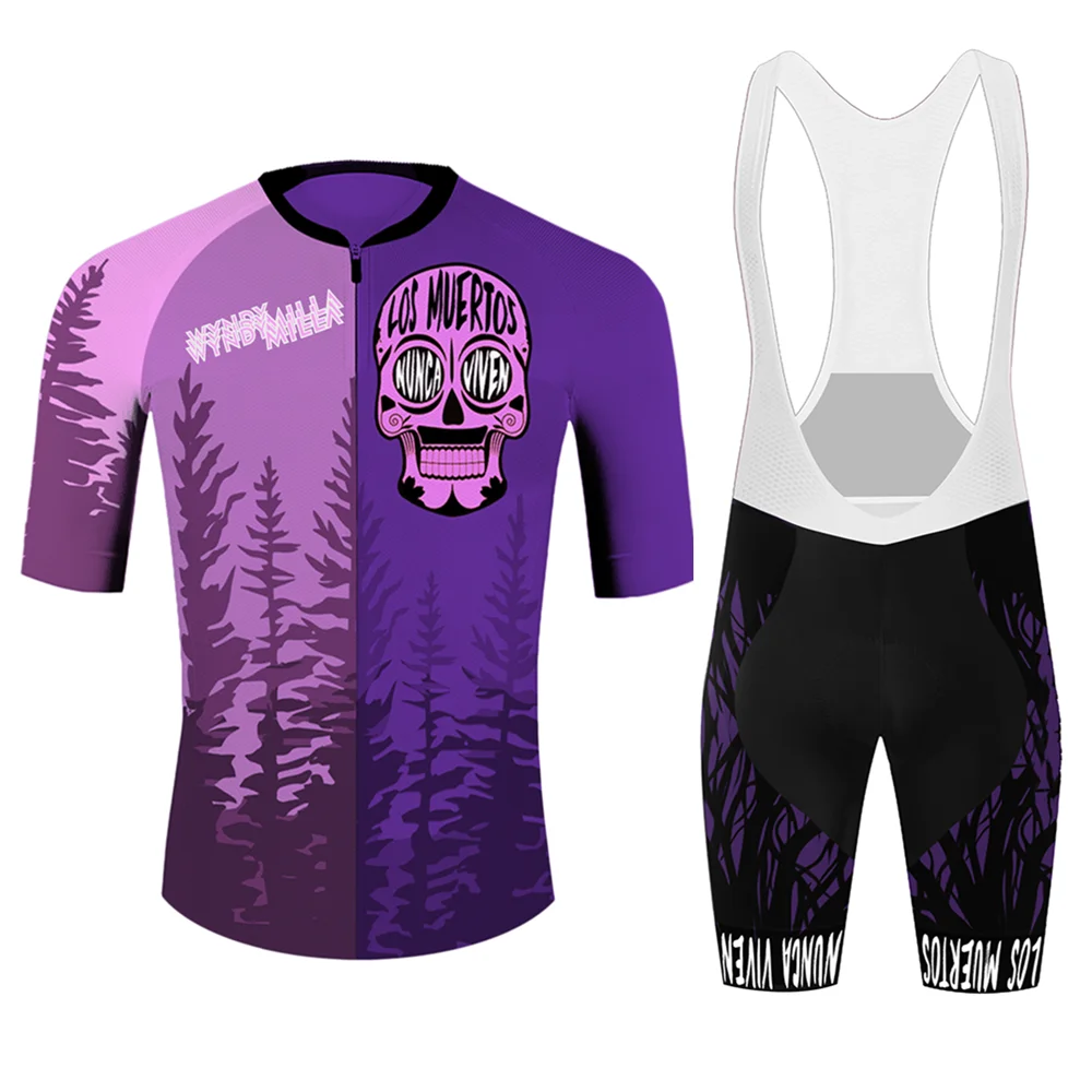 Wyndymilla muži cyklistika dres oblek outdoorové pro týmový offroad závodní oblek léto MTB bryndáček krátký 9D gel blok ropa ciclismo muž