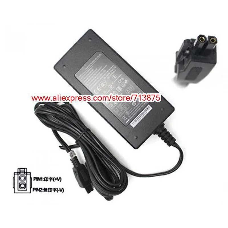 Genuine SYS1548-6012-T3 60W Charger 12V 5A AC Adapter for Dell SMA 200 SYS15486012T3 Molex 2 pin Plug Power Supply