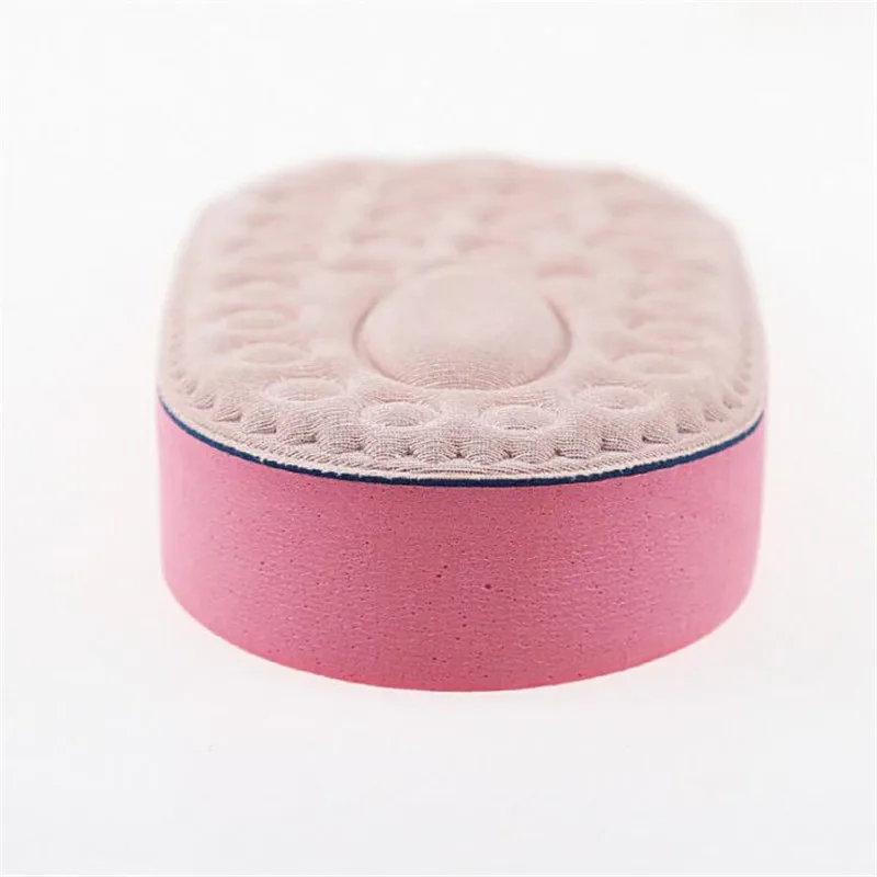 2PCS EVA Memory Foam Height Increased Insoles Heel Pad Invisible Shoe Inserts Heighten Increase Half Insole Shoes Cushion