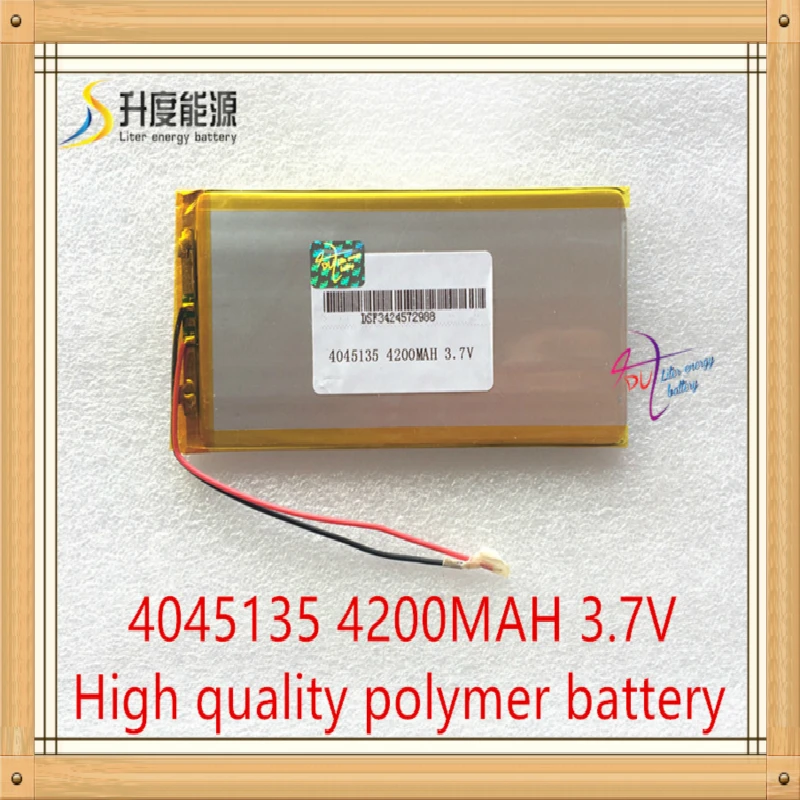 แท็บเล็ต 3000mah 3845135   แบตเตอรี่แท็บเล็ตลิเธียมโพลิเมอร์พร้อมบอร์ดสําหรับแท็บเล็ต M701 Teclast P76a