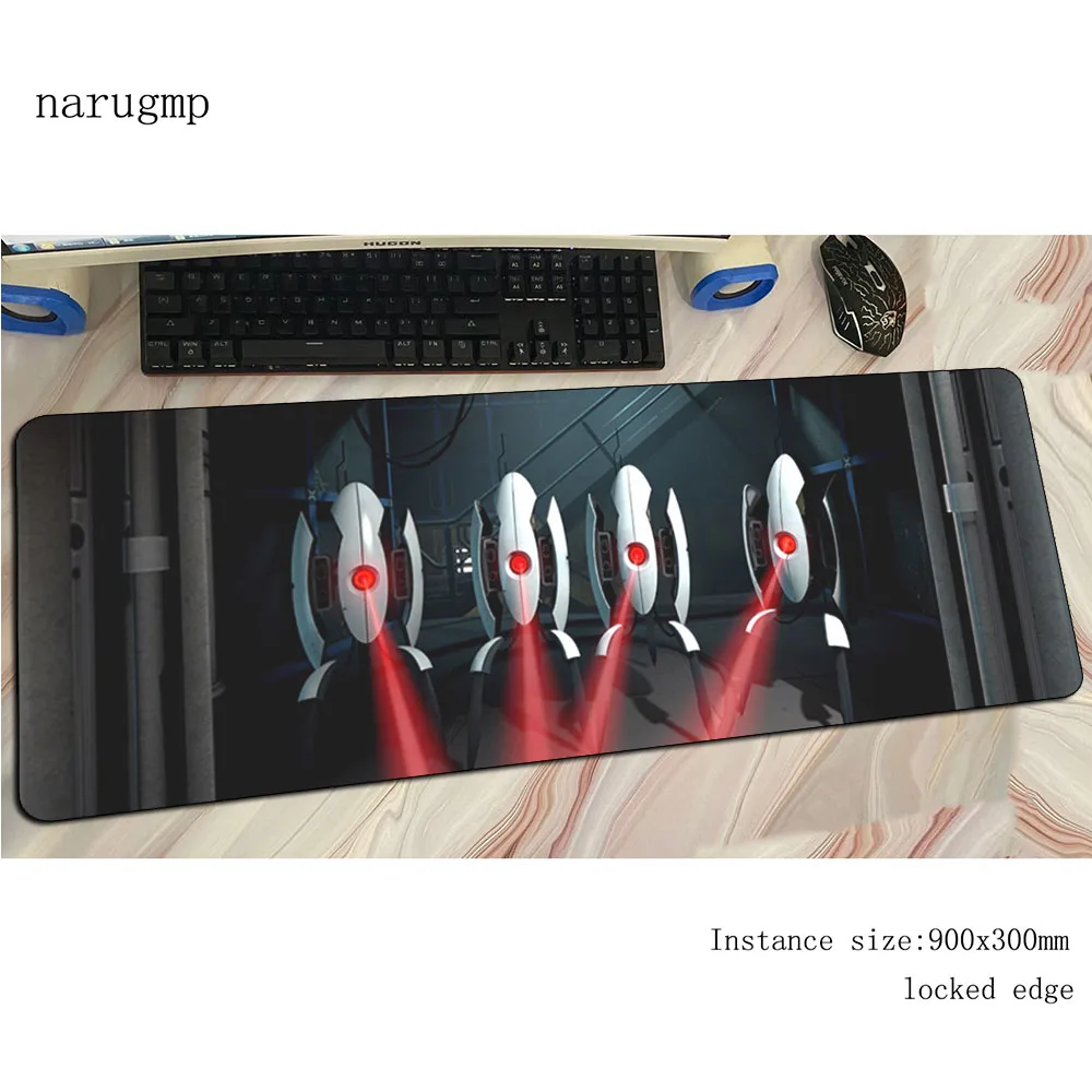 portal-2-almofada-mouse-900x300mm-computador-gamer-mouse-almofada-nova-chegada-cadmouse-bloqueio-mousepad-borda-ergonomica-gadget-esteiras-de-escritorio