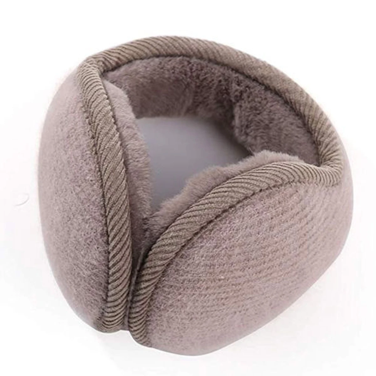 Unisex Fleece Rabbit Plush Earmuff Foldable Knit Soft Winter Ski Warmer Ear Muffs Cover Outdoor Sport Windproof Earlap 2021 New