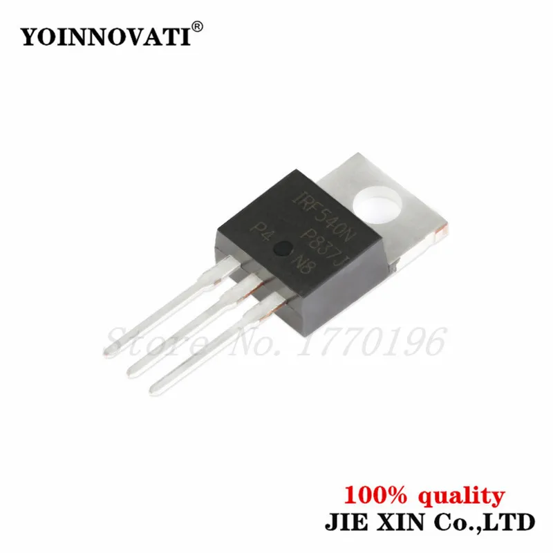 50pcs/lot IRF540NPBF IRF540N IRF540 MOSFET N-CH 100V 33A TO-220 Best quality.