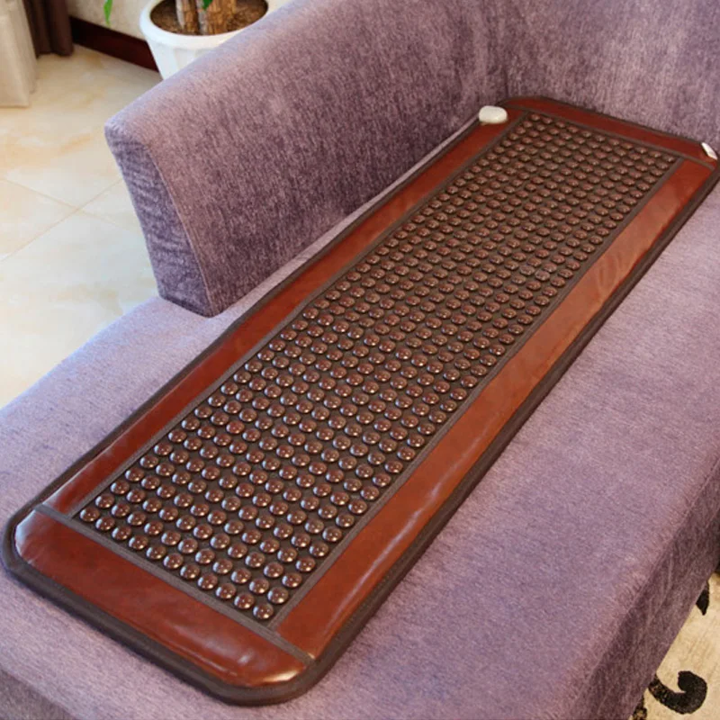 Electric Heated Jade Germanium Stone Massage Mattress Natural Jade bed Tourmaline Stones Sofa Pad Infrared Heating Mat