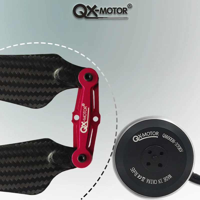 QX-MOTOR QM6008(5008) 320KV 370KV Brushless Motor Part 1552 1760 propeller for zd850 T960 T810 Multicopter Hexacopter Octacopter