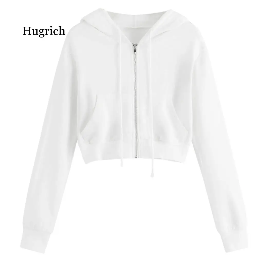 Women Hoodies Sweatshirts Women Casual Long Sleeve Zipper Pocket Shirt Hooded Sweatshirt Fashion Sweatshirt Women Hoodies