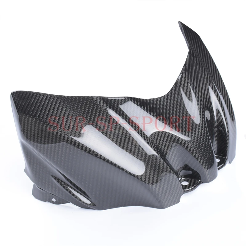 Motorcycle Black Tank Cover Cowl Fairing For Suzuki GSXR 1000 09 16 Full Carbon Fiber  100%