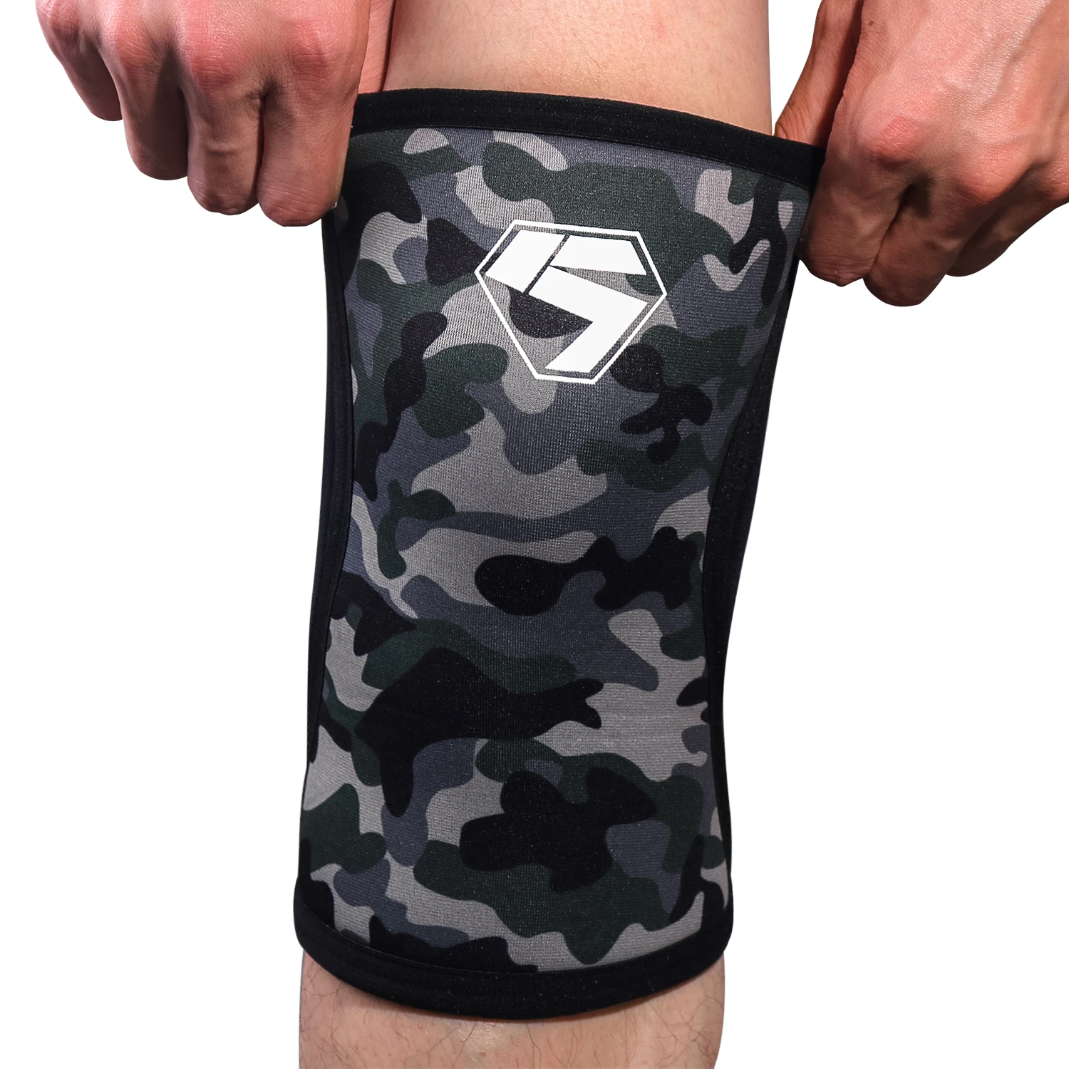 7MM Warmer Knee Brace Support Protection Men Women Sports Weightlifting Volleyball Snowboard Compression Crossfit Knee Pads Work