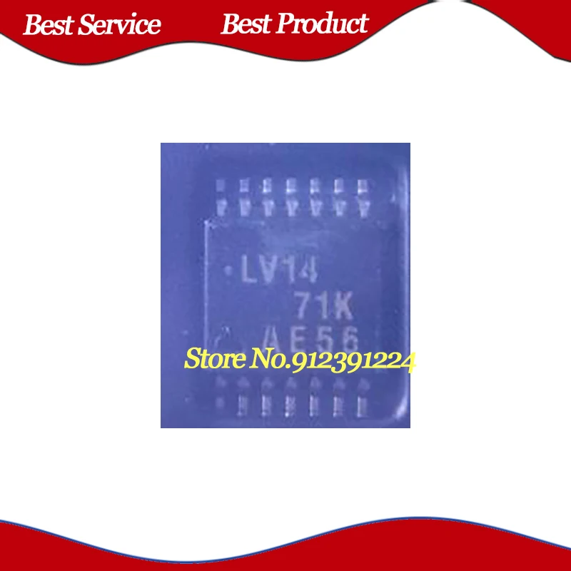 10ชิ้น/ล็อต SN74LV14PW TSSOP14 LV14ของใหม่และของแท้