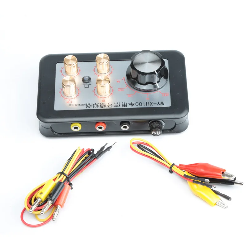 Imagem -05 - Simulador de Sinal de Automóvel Testador Xh100 Sensor de Temperatura de Combustível de Água Sensor de Pressão Ferroviário Testador de Simulação de Sensor de Virabrequim