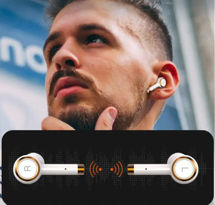 20pcs hot style L2 TWS Wireless Bluetooth 5.0 Earbuds Smart Binaural Sports Headset vs f9 b10 for smart phone hot sale