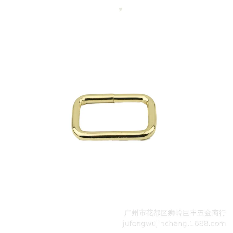 30pcs Metal Adjustable Rectangle D Ring Belt Ribbon Buckle For Backpacks Collar Buckles DIY Accessory Size 1 1/2"(38mm)