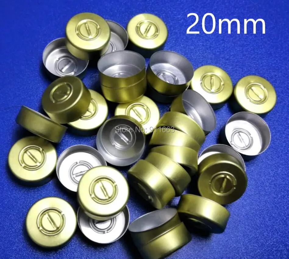 20mm Aluminium Cap,1000pcs/lot,Pharmaceutical Caps,Vial Sealing Cap,Sealing Top, Sealed Vial,Aluminium tops for crimp glass vial