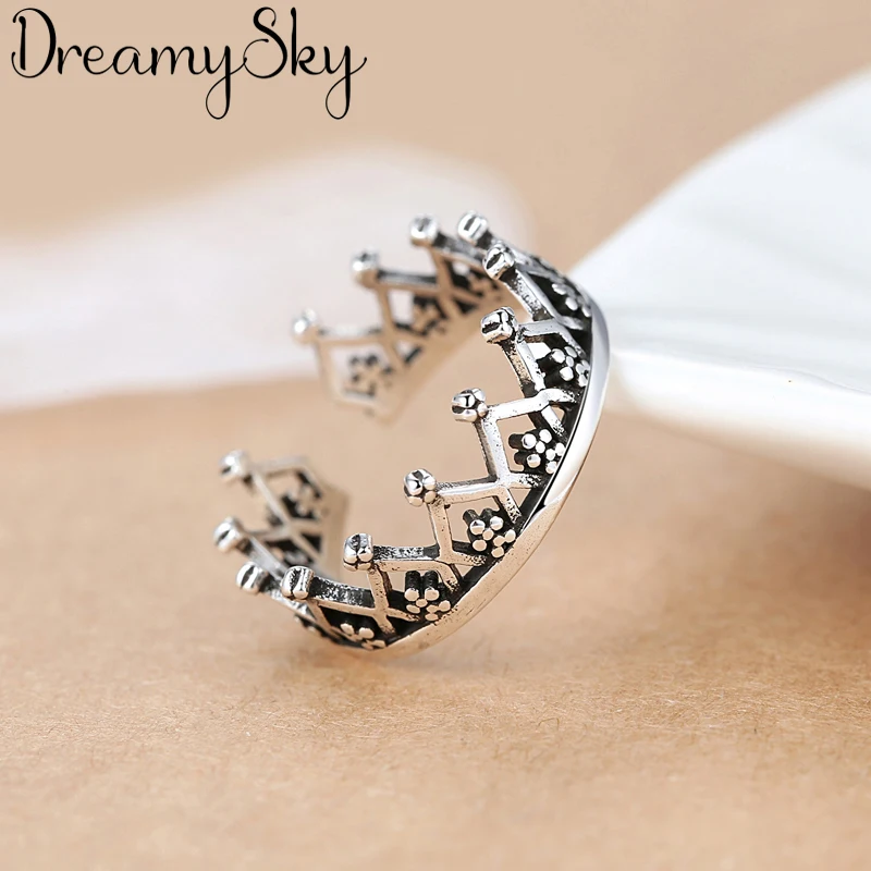 Винтажные кольца в виде короны в стиле панк для женщин и мужчин, модное антикварное кольцо на палец в стиле ретро, модные ранние ювелирные изделия, новинка 2021