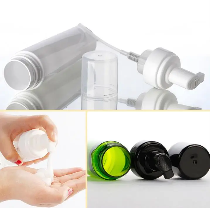 100ml Travel Foamer Bottles Empty Plastic Foam Pump Bottles Soap Bottle Liquid Foaming Dispenser for Liquid Soap SN3119