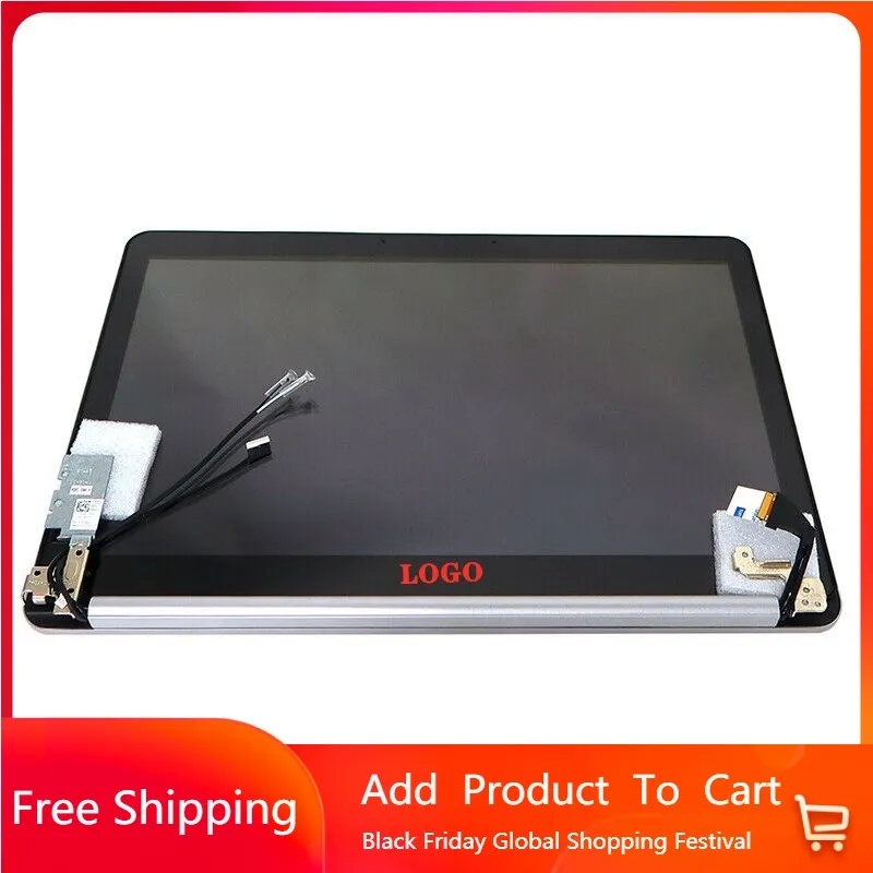 

15.6 inch LCD Screen For Dell INSPIRON 15 7537 15.6" MATTE FULL HD 1366*768 EDP 30pin FHD 1080 Display Assembly F5MTJ Upper Part