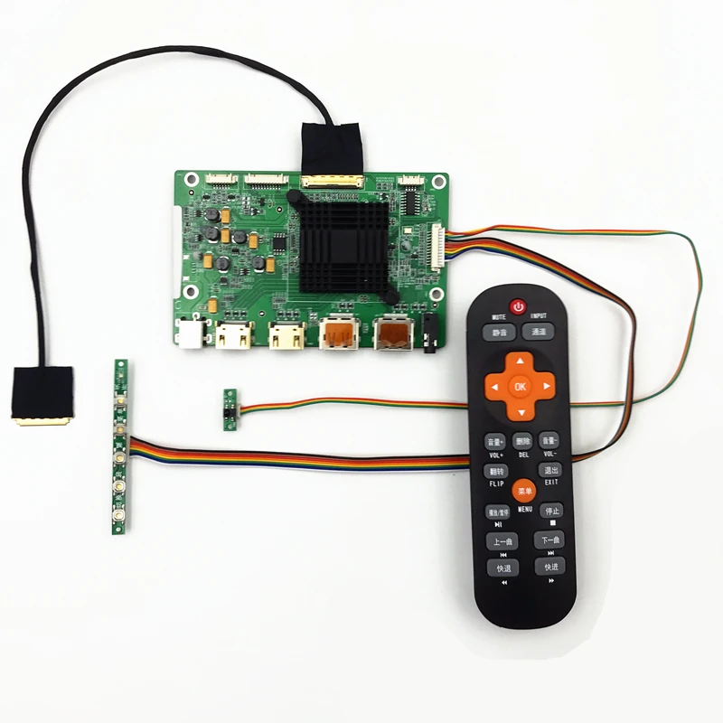 controller drive board support edp 4K with HDMI-Compatible DP v-by-one connector suport 3840x2160 40 pin LCD screen LQ156D1JW04