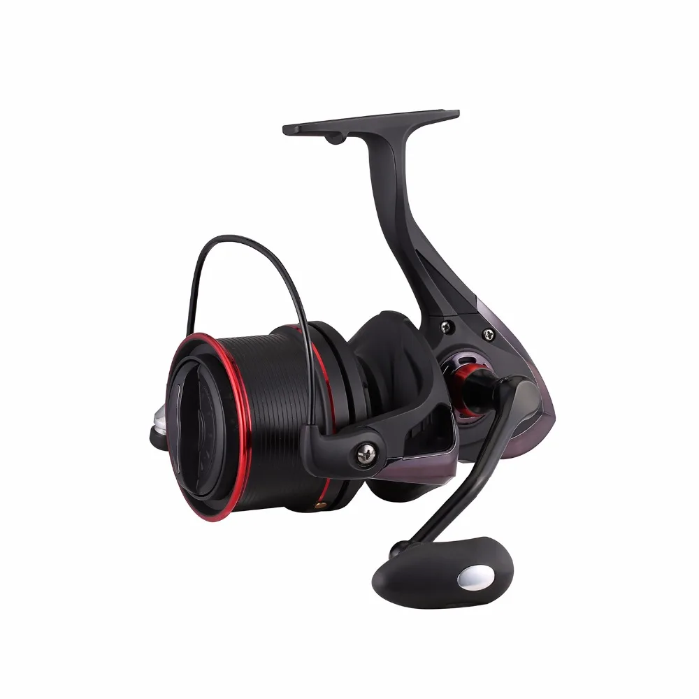 

Hiumi TP Series Saltwater Spinning Reel-4.1:1 Gear Ratio12+1 Stainless Steel Shielded Bearings Baking Finish Body