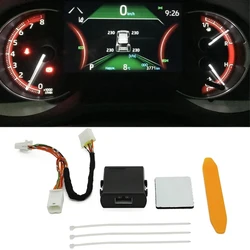 For 2019- 2022 Toyota RAV4 XA50 Car TPMS TIRE Tyre Pressure Monitoring System Digital LCD Dash Board Display Auto Security Alarm