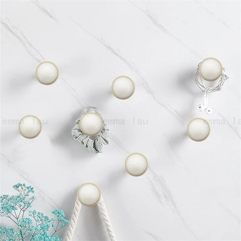 Fashion Drawer Knob and Handle Roun Pearl Design Cabinet Handle Solid Zinc Alloy Wardrobe Cabinet Door Handles