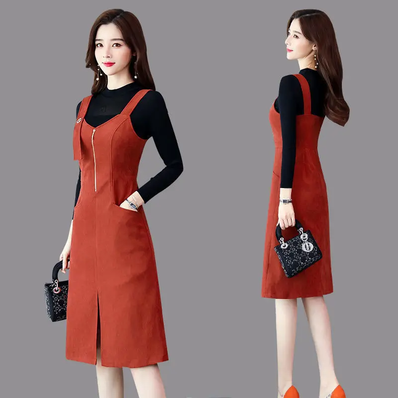 Women Strap Dress 2024 Female Spring Summer Sling Dresses Ladies Loose Large Size Dress Lady Sleeveless All-match Dresses 4XLB