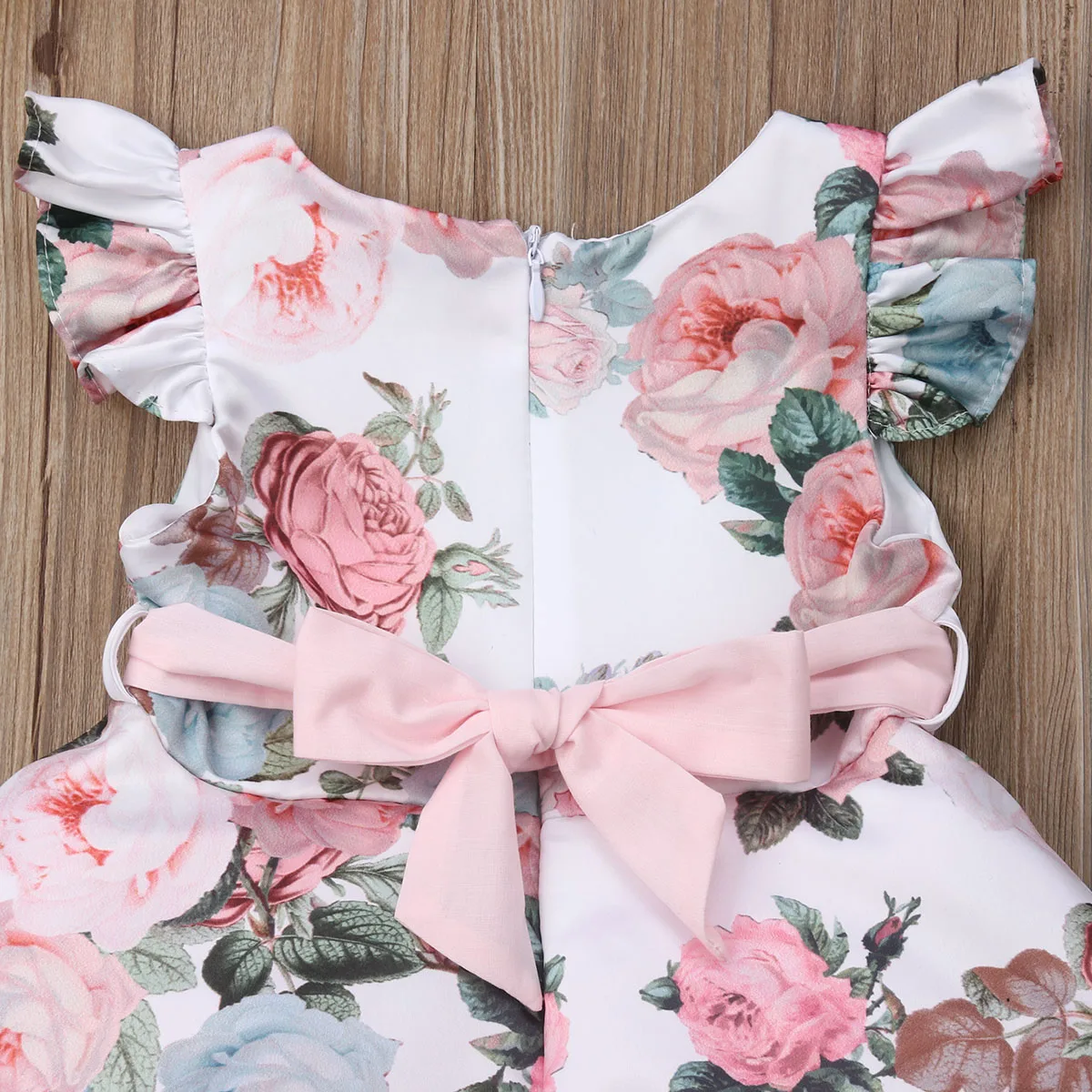 Summer Princess Dress Toddler Newborn Baby Girls Clothes Flower Lace Tutu Party Wedding Birthday Dresses Clothing 1-4 Years