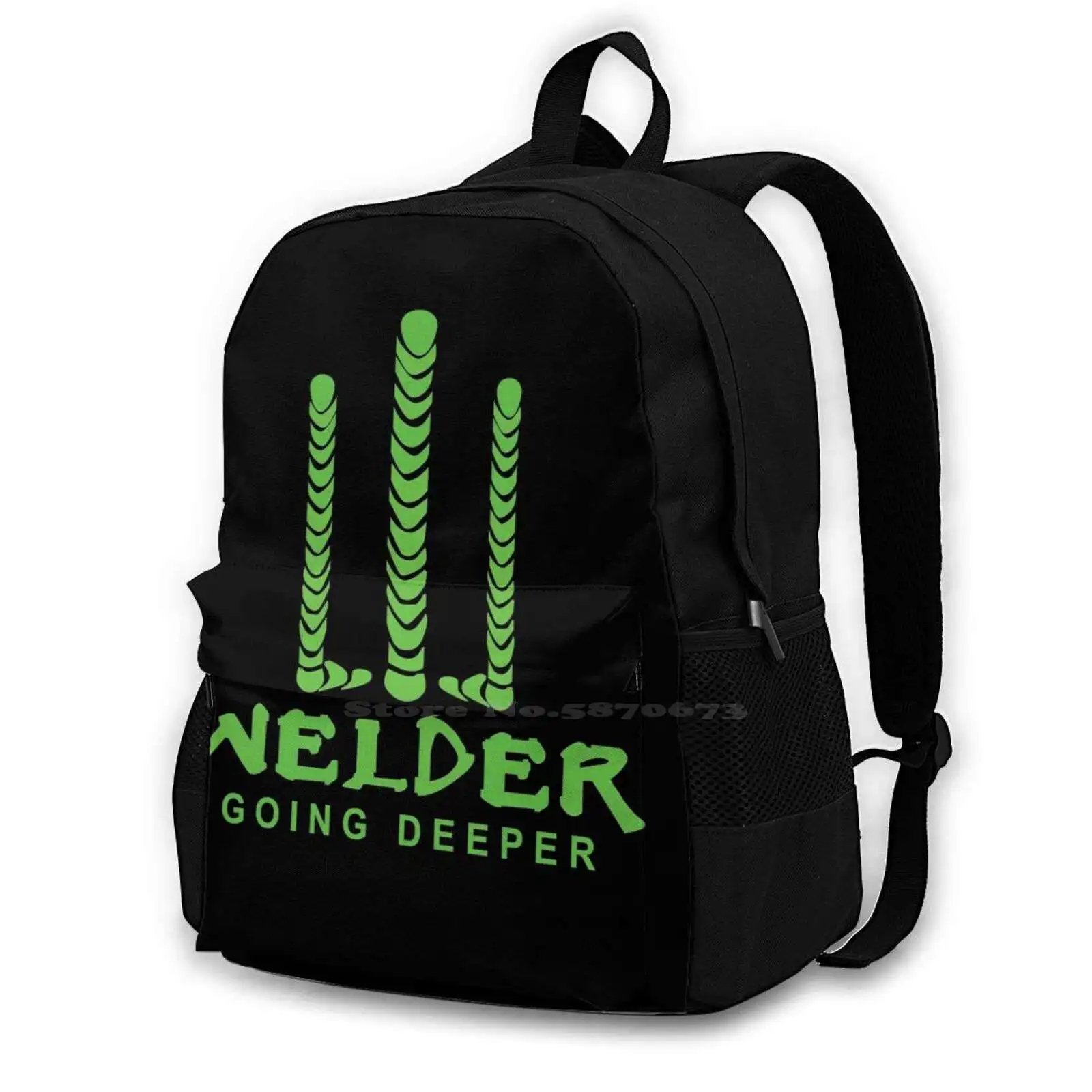 

Going Deeper T Shirt Backpacks For School Teenagers Girls Travel Bags Dad Mom Son Funny Crazy Girl Boy Daughter
