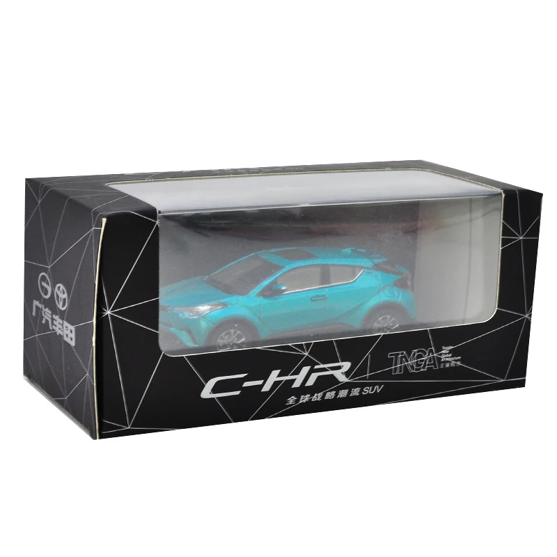 High quality original 1:43 Toyota C-HR alloy model,simulation collection gift,die-cast metal car model,free shipping