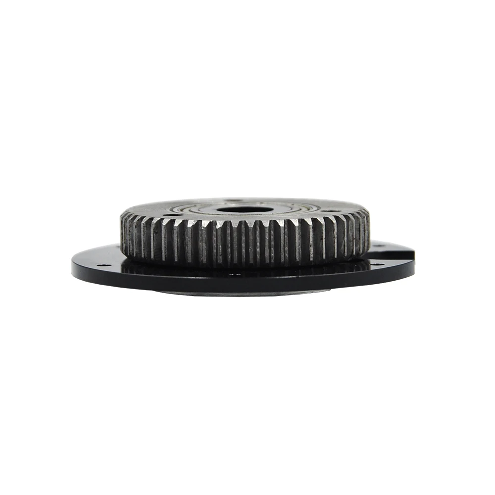DIY Upgrade Rotary Gear Plate With Pinion For HUINA 1592 1550 RC Crawler Car 15CH 1/14 RC Metal Excavator Metal Rotary Plate