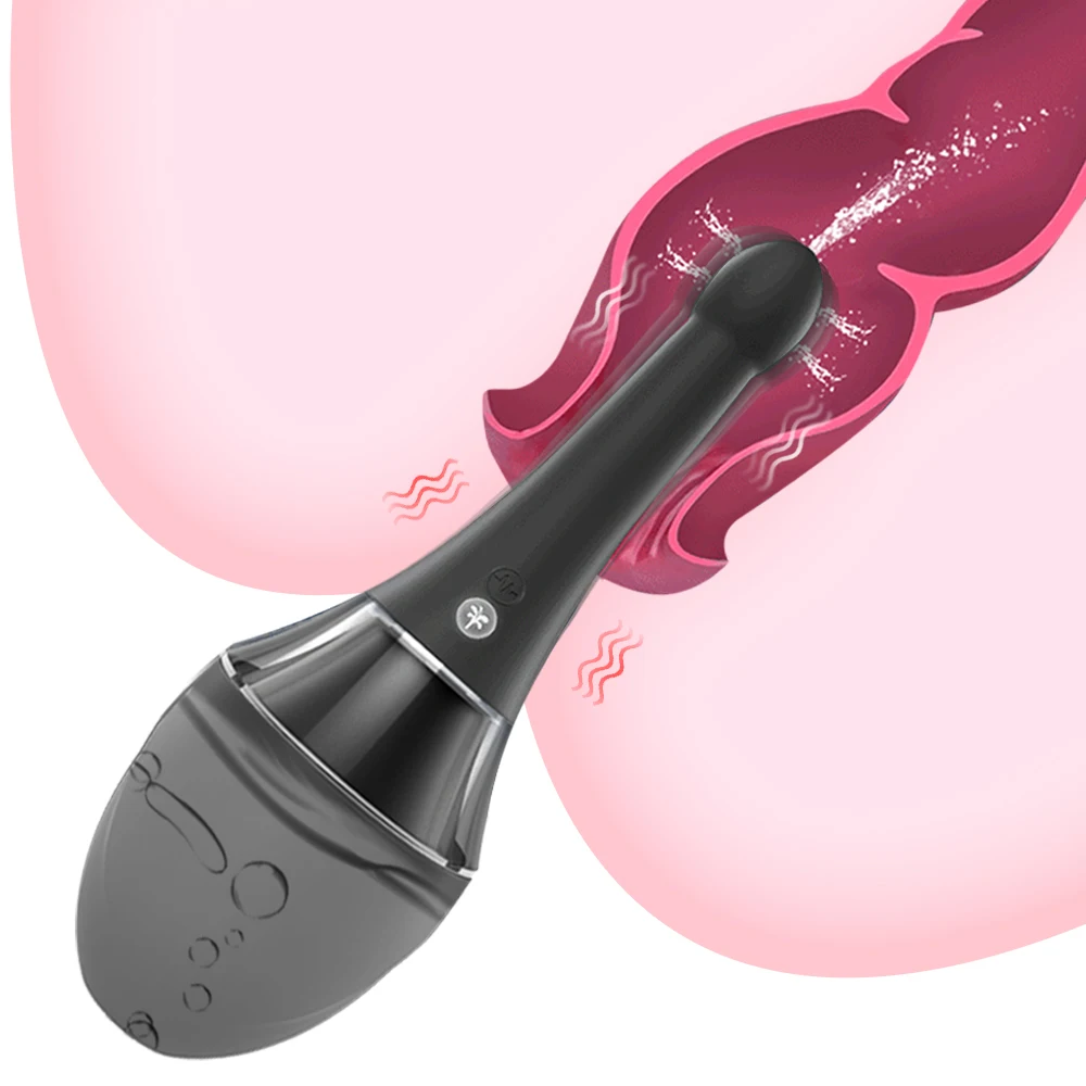 W pełni automatyczny pojemnik do czyszczenia lewatywy Pochwa i środek do czyszczenia odbytu Douche Konstrukcja żarówki Medyczne silikonowe narzędzie do higieny zdrowia Sex Toys