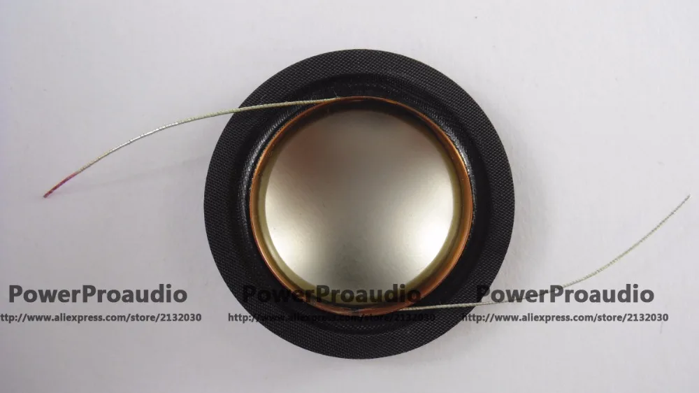 6 unids/lote mercado de accesorios 25,4mm TI TAN tweeter diafragma bobina de voz 1 pulgada