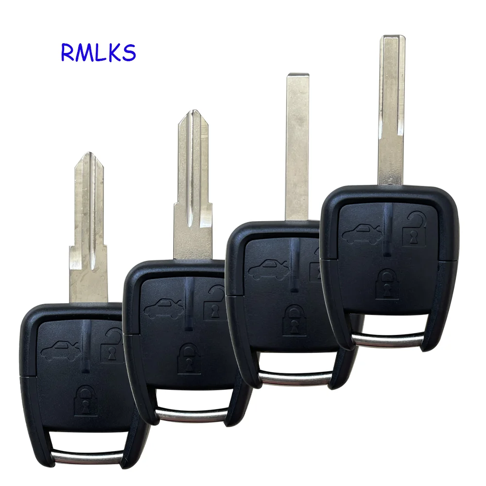 Car Remote Key Shell fit for OPEL VAUXHALL Vectra Astra Zafira Replace 3 Button Case With Blade For Chevrolet Car Key