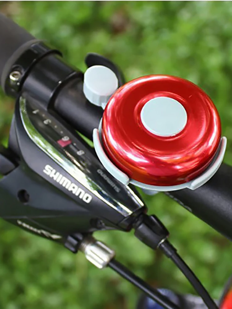 Adults Kids Bike Bell Aluminum Alloy Handlebar Horn Alarm Loud Crisp Clear Ringer Outdoor Safety Cycling Bicycle Accessories