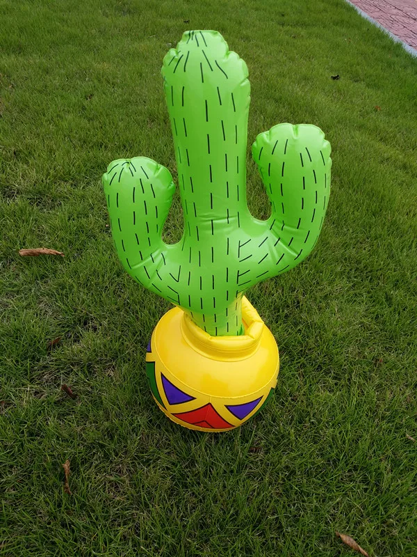 Inflatable ของเล่นกระบองเพชรขนาดเล็ก STAGE Bar กิจกรรมริมทะเล Props เครื่องประดับจําลอง Props รุ่นกระบองเพชร 2021