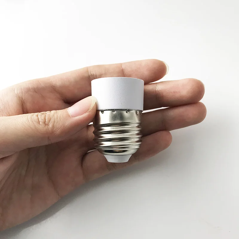 E27 to E14 GU10 B22 Led Lamp Bulb Base Light Holder Converter Socket Adapter Conversion Fireproof Material