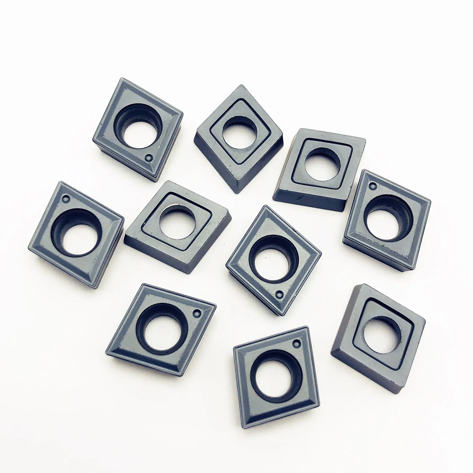 CCMT 060204 NN LT10 lama in carburo di tornitura CNC strumento di diamante foro interno tornitura lama in acciaio inox speciale utensili di tornitura ccmt