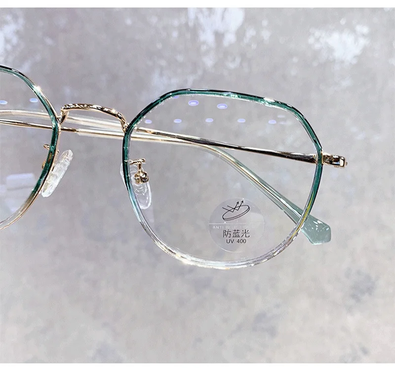 Finished Myopia Glasse Women With Minus Degree Round Nearsighted Eyewear Diopter -0.5 -0.75 -1.25 -1.5 -2.0 -2.5 -3.0 to -6