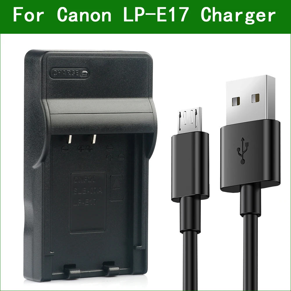 LP-E17 LP E17 LC-E17 LC-E17E Camera Battery Charger For Canon EOS M3 M5 M6 RP Rebel SL2 SL3 T6i T6s T7i T8i Kiss X8i X9 X9i X10