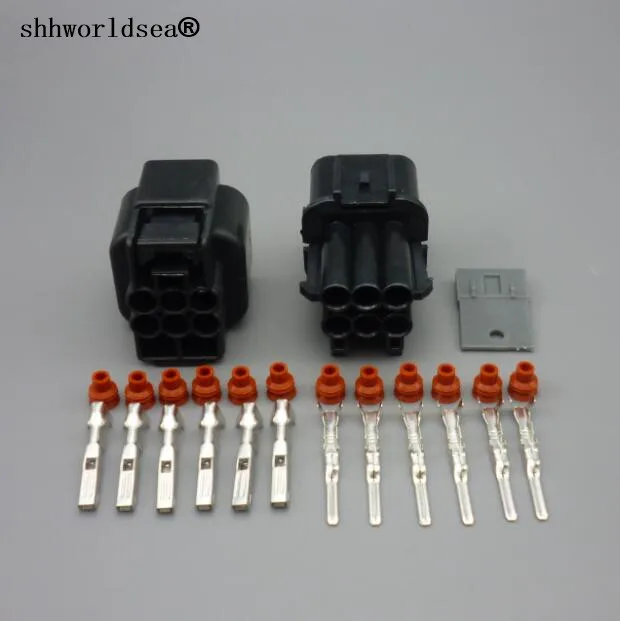 Shhworldsea PB621-06020 PB625-06 PB625-06027 6 p Female And Male Automotive Waterproof Plastic Electronic Housing Connector Plug