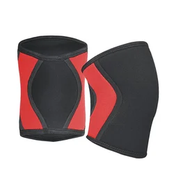 Fitness Gym Training Squats Knee Sleeves Protector Knee Support Sports 7mm Compression Neoprene CrossFit Weightlifting Knee Pads