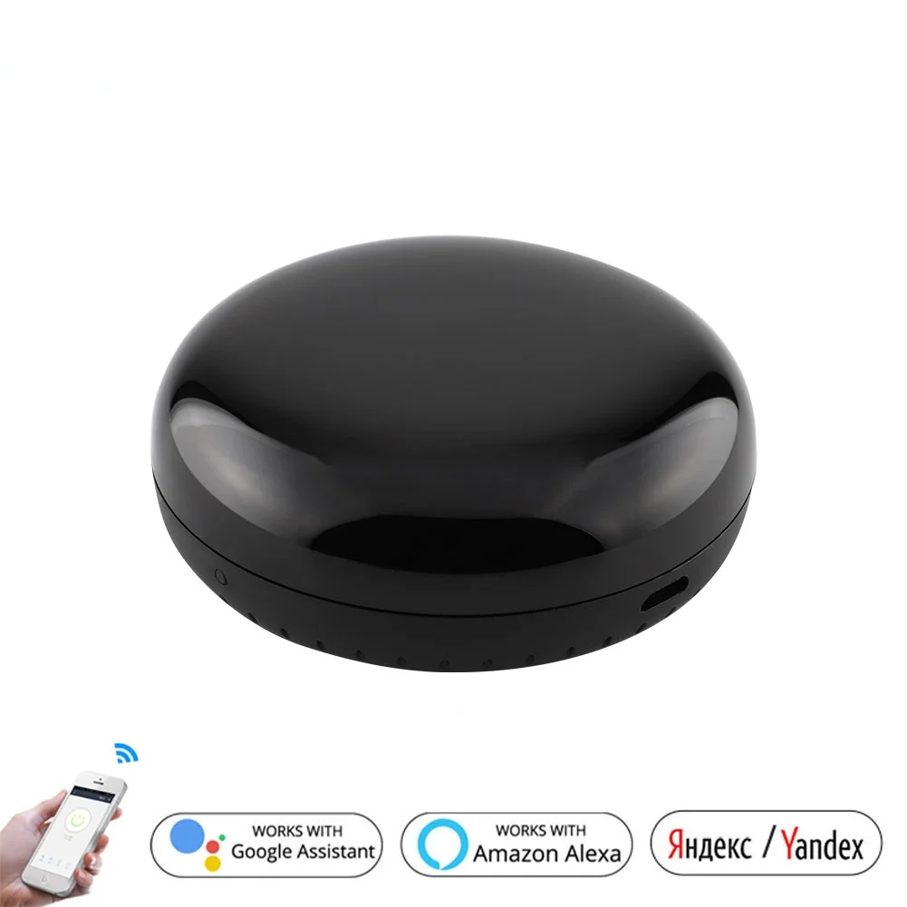 Alexa Google Home Smart IR Remote Control Infrared Universal Smart Life Tuya Control One for All TV DVD AUD Voice Control