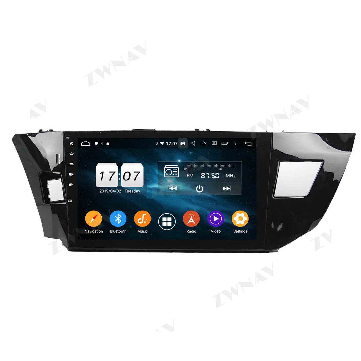 Android 10 Car Radio GPS Navigation Multimedia Player For Toyota Levin 2013+ Car Head Unit Radio Player Tape Recorder No CD DVD