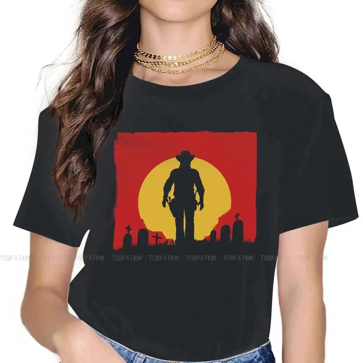 Red Dead Redemption Crewneck TShirts Essential Print T Shirt 4XL Clothing