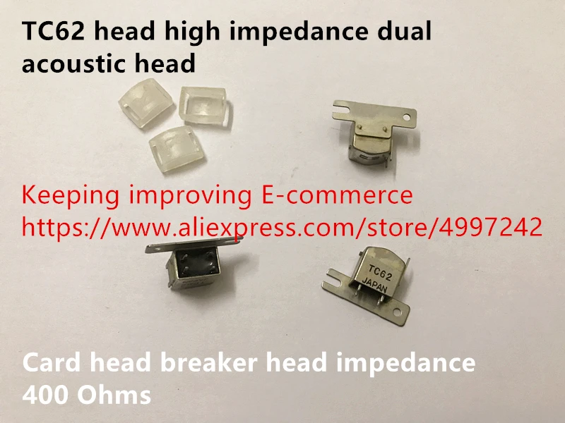 Hot spot TC62 head high impedance dual acoustic head card head breaker head impedance 400Ohms sensor switch