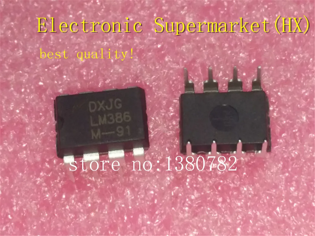 

Free Shipping 100pcs/lots LM386N-1 LM386N LM386 DIP-8 100%New original IC In stock!