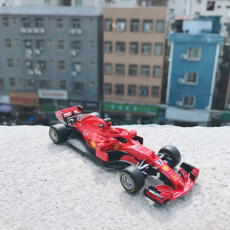 Bburago 1:43 2019 SF90 SF71H SF70H SF16H #5 #7 #16 F1 Racing Formula Car Static Simulation Diecast Alloy Model Car Formula one