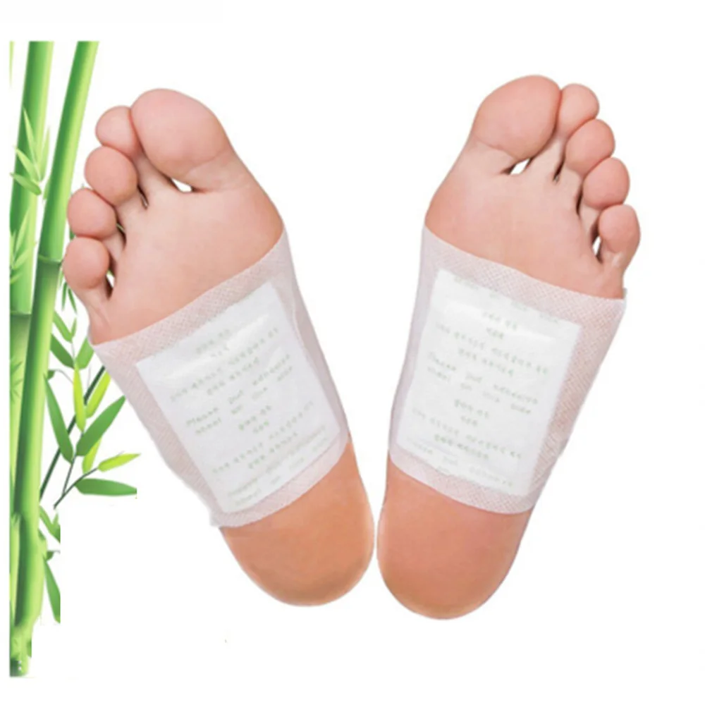 10pcs/1box Detox Foot Patch Organic Herbal Cleansing Energize Slimming Improve Sleep Sticker Chinese Medicine Foot Plaster