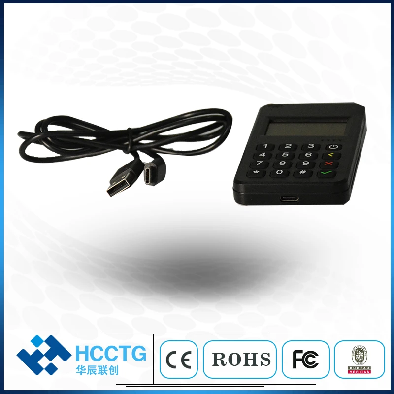 Mini portable MPOS Wireless Contactless Pos Terminal For Bank/Store/Insurance M6 PLUS