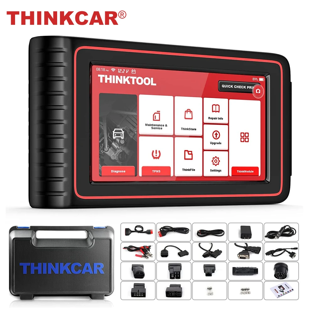 THINKCAR Thinktool OBD2 Car Diagnostic Scanner Tools All System IMMO ECU Coding Multi Reset Professional OBD2 Automotive Scanner